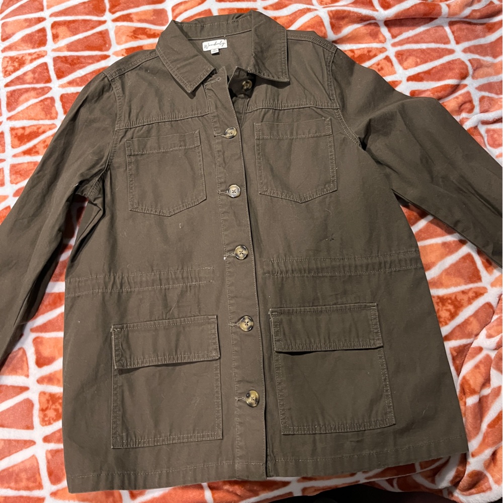 Brown coat